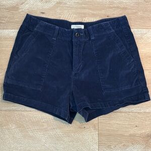 Outerknown corduroy navy blue shorts size 8